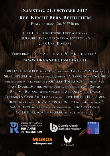 Organ Meets Metal (Back)